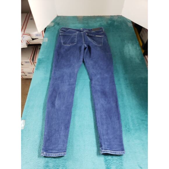 Armani Exchange Jeans Size 28 Womens Blue Pants Stretch Denim Mid Rise Skinny - Picture 10 of 13